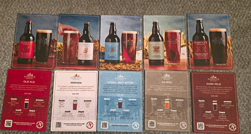 Harvey brewery set - set, 10