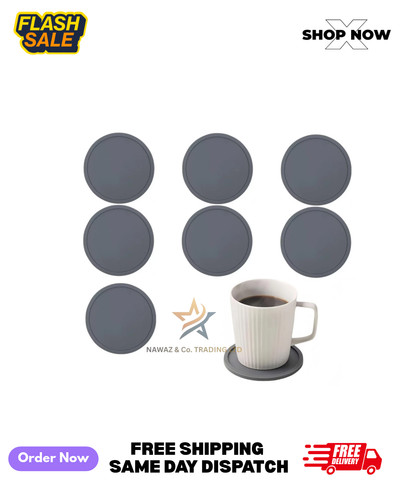 Silicone beverage coasters - silicone,