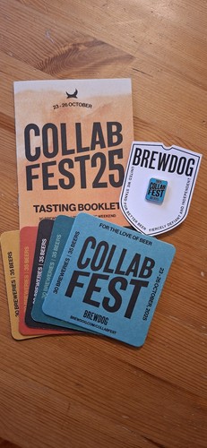 Brewdog collab fest pin - collab,
