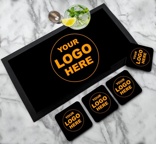 Personalised logo bar mat - mat, |