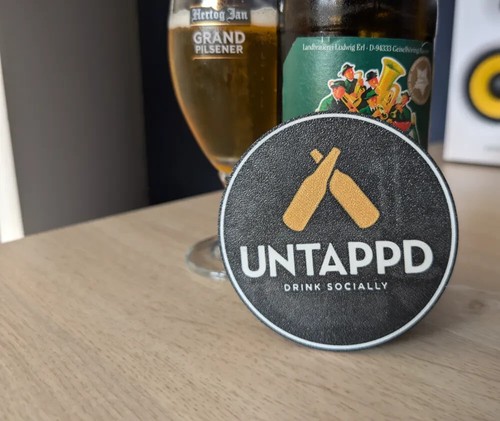 3pcs untappd coaster - 3pcs, set