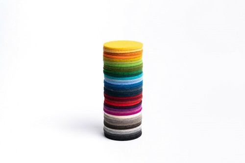 6er set felt coaster - set, cm