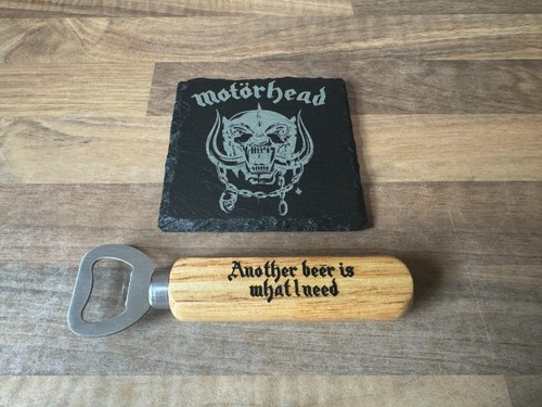 Motorhead engraved bottle - engraved,