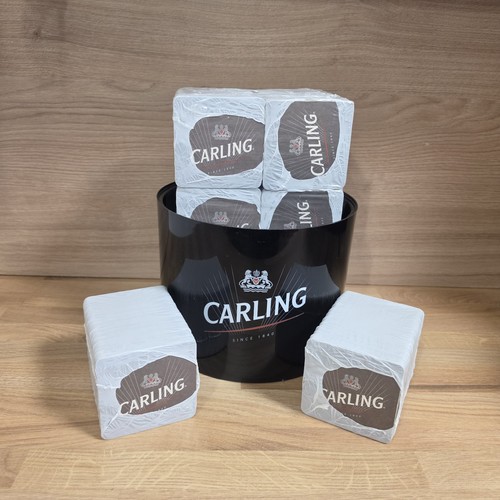 Carling beer ice bucket cooler - carling,