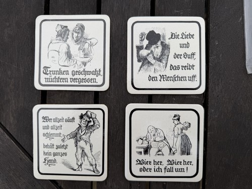 Beer mats german coasters pack - mats,