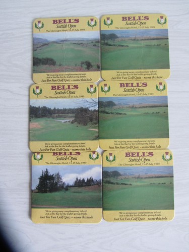Bell 1989 scottish open - bell's,
