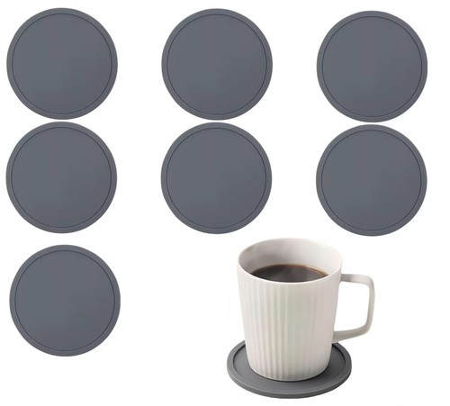 Silicone beverage coasters - coasters,