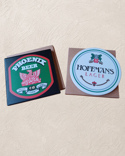Retro waterford beer coaster - retro,