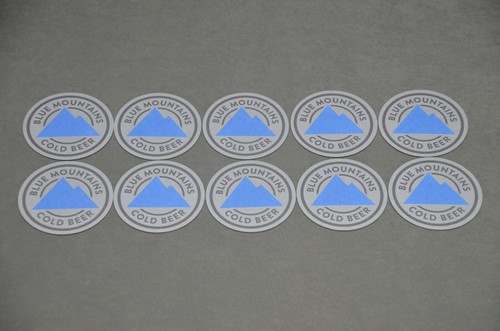 10x coors light blue mountains - blue,