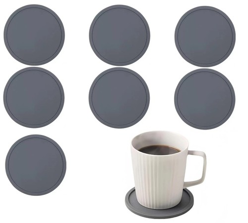 Silicone beverage coasters - coasters,